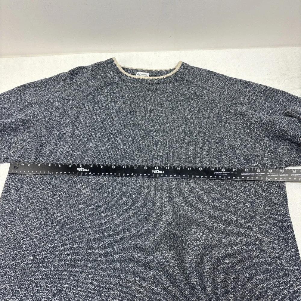 VTG Columbia Men's Cotton Crewneck Sweater Size XXL Fisherman‎ Cozy Marled Knit